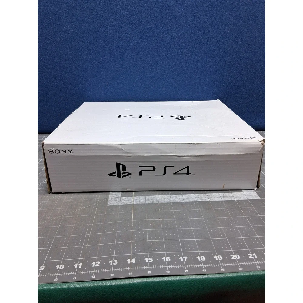 Sony PlayStation 4 Console Box White CUH1215A Replacement Packaging Box ONLY